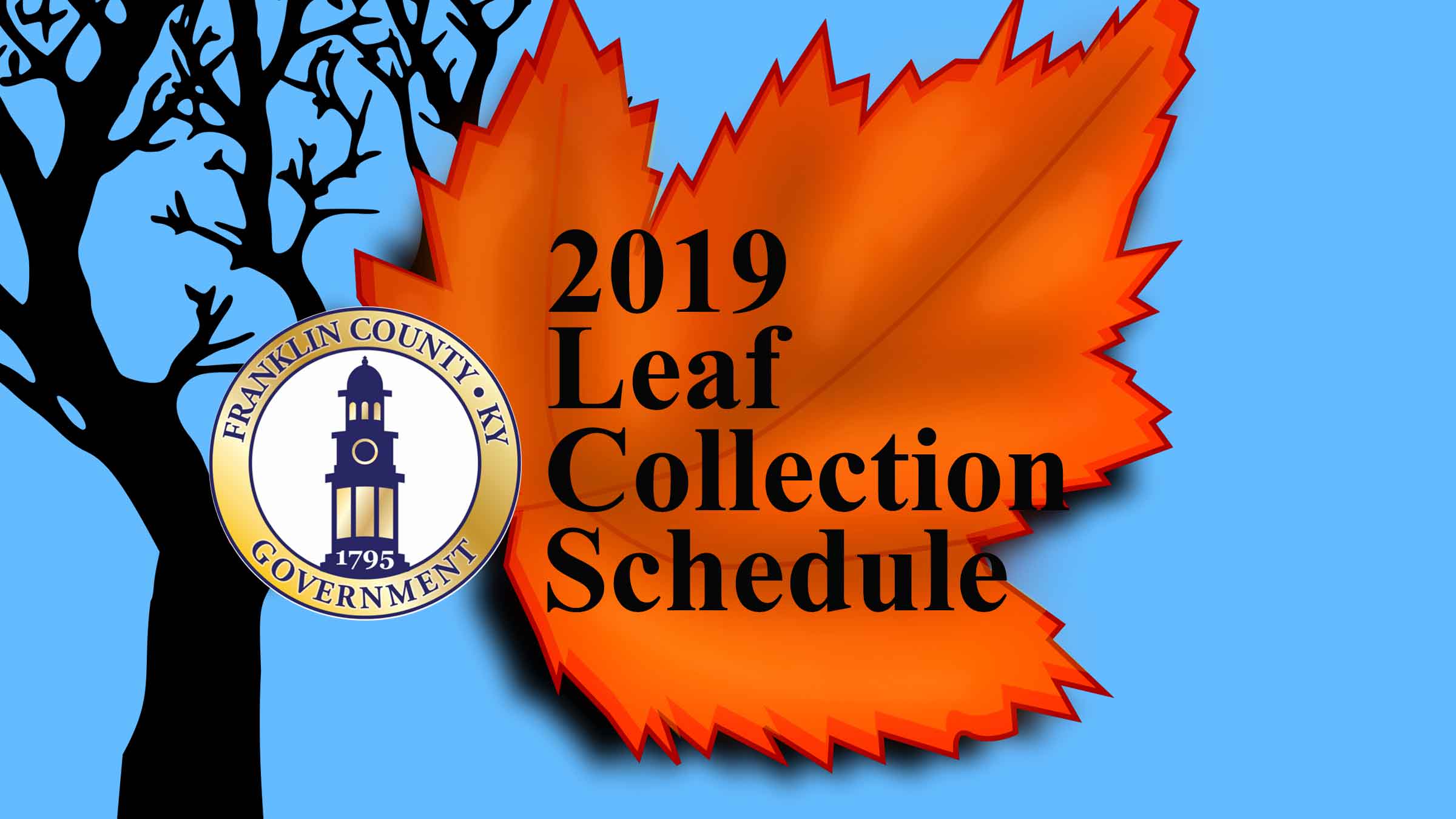 2019 Leaf Vacuum Schedule