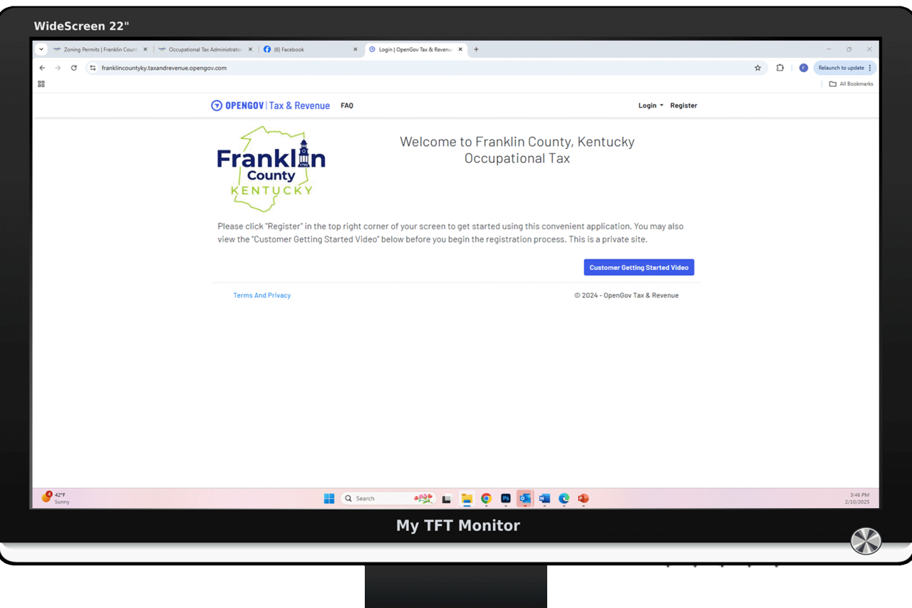 Occupational Tax Administrator | Franklin County